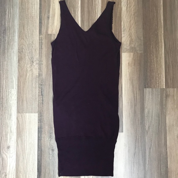 Plum sequined sweater blouse. Size small. - Picture 5 of 5